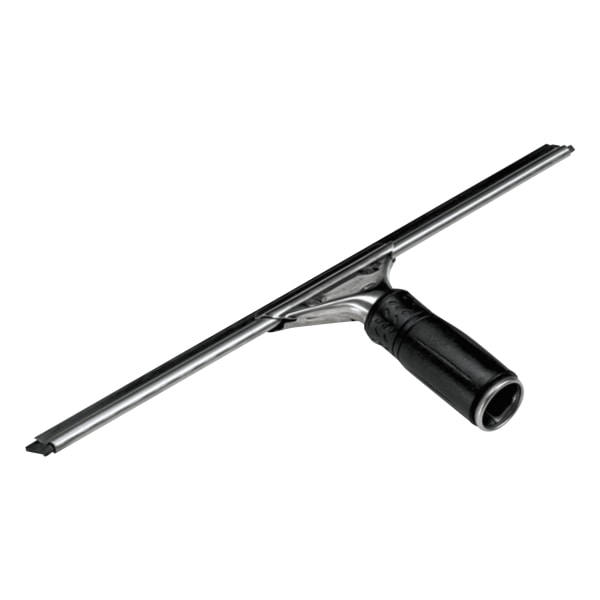 Unger Pro Stainless-Steel Window Squeegee, 18W, Black
