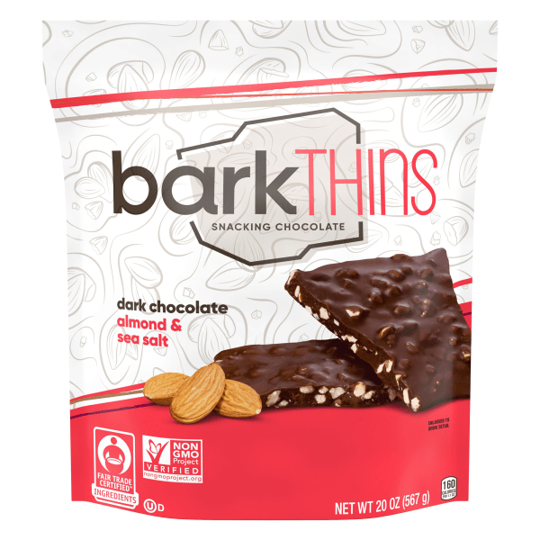 barkTHINS Almond With Sea Salt Dark Chocolate product image