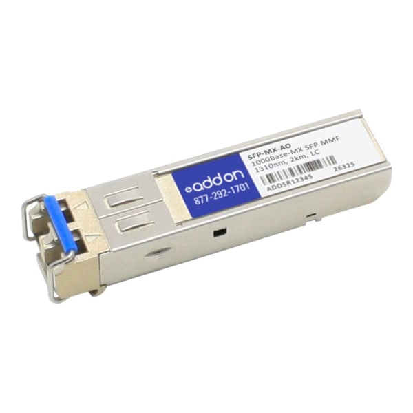 AddOn Cisco SFP-MX Compatible TAA Compliant 1000Base-MX SFP Transceiver (MMF, 1310nm, 2km, LC)