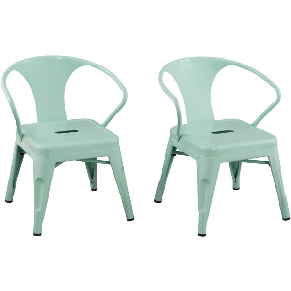 Ace Industrial Kids Activity Chairs, Mint, Set Of 2 Chairs