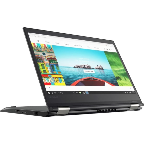 Lenovo ThinkPad Yoga 370 2-in-1 Laptop, 13.3  Touch Screen, Intel Core i5, 8GB Memory, 180GB Solid State Drive, Windows 10 Pro 