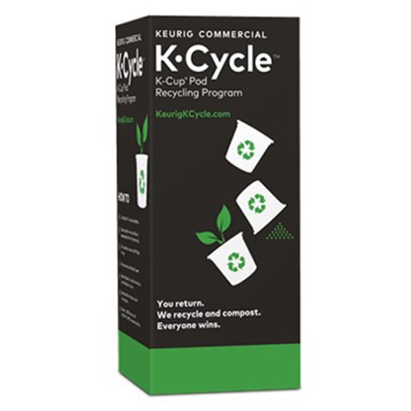 Keurig? K-Cycle Large Recycling Bins, 24"H x 10"D x 10"L, Pack Of 5 Bins