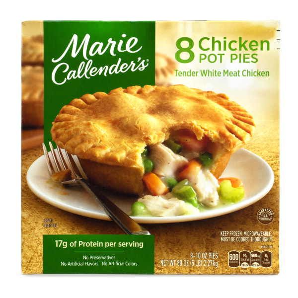 UPC 021131302153 product image for Marie Callender's Chicken Pot Pies, Box Of 8 | upcitemdb.com