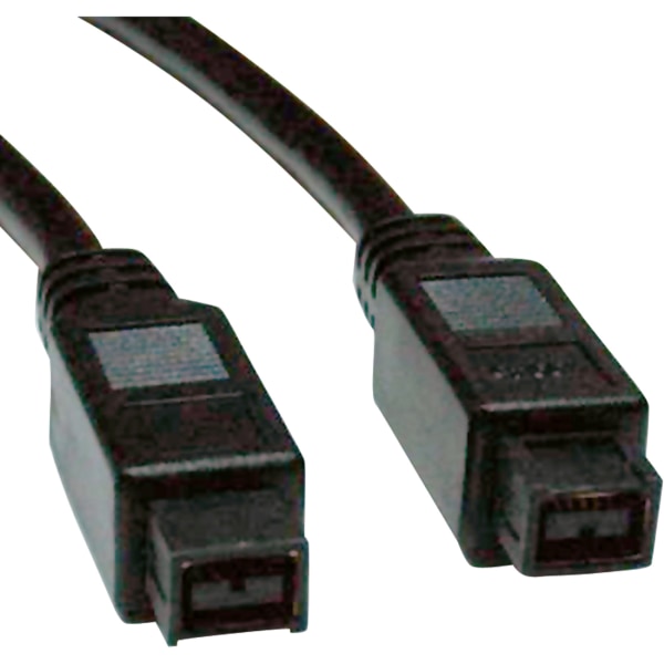 Eaton Tripp Lite Series FireWire 800 IEEE 1394b Hispeed Cable 9pin9pin MM 10 ft 305 m IEEE 1394 cable F015010 Eaton Tripp Lite Series FireWire 800 IEEE 1394b Hispeed Cable 9pin9pin MM 10 ft 305 m IEEE 1394 cable F015010