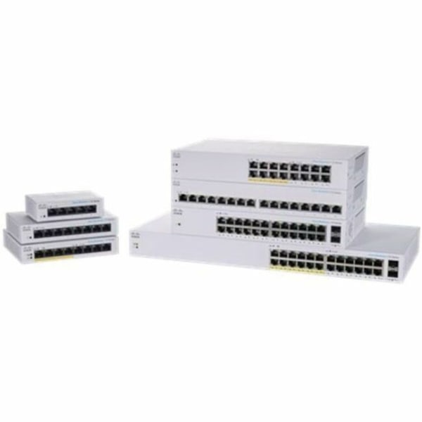 Cisco Business 110 CBS110-5T-D Ethernet Switch - 5 Ports - Gigabit Ethernet - 10/100/1000Base-T - 2 Layer Supported - 2.74 W Power Consumption - Twist