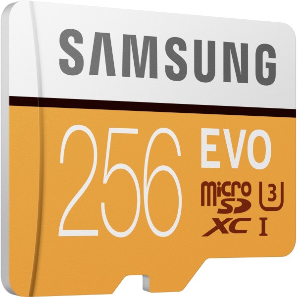 UPC 887276373324 product image for Samsung EVO 256 GB Class 10 microSDXC - 100 MB/s Read - 90 MB/s Write | upcitemdb.com