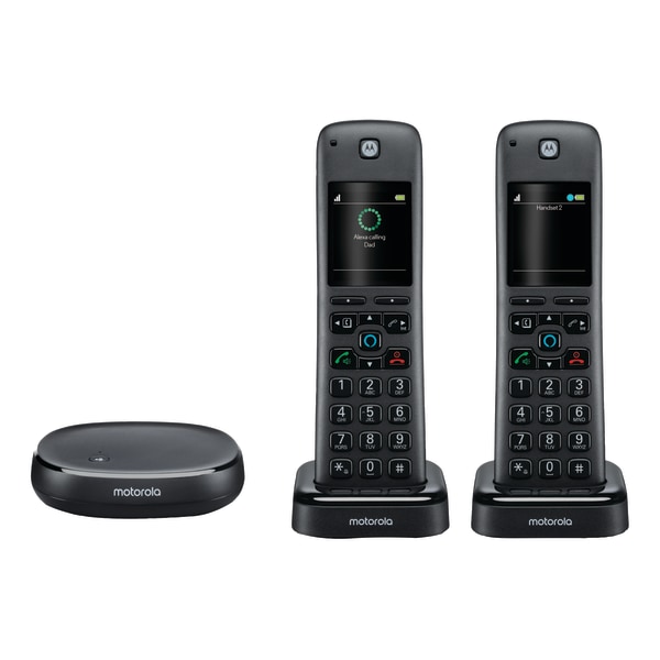 EAN 5055374707807 product image for Motorola® AXH02 2-Handset Expandable Wireless Home Telephone System With HD Voic | upcitemdb.com