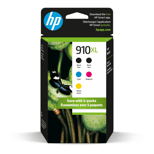HP 910XL CMY/910XL Black Combo 5-PK