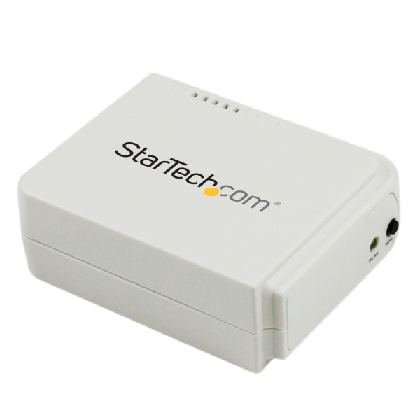 1 Port USB Wireless N Network Print Server with 10/100 Mbps Ethernet Port - 802.11 b/g/n