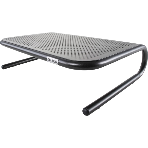 Allsop Metal Art Jr. Monitor Stand, Pearl Black (30165)