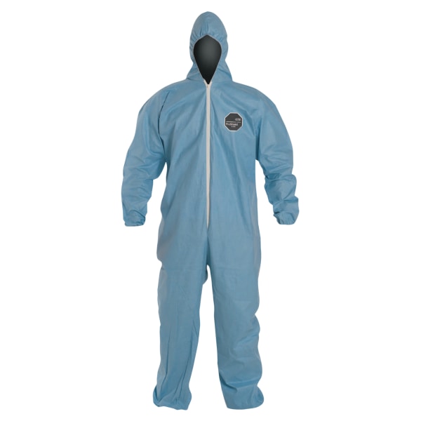 DuPont� ProShield 6 SFR Coveralls With Attached Hood, X-Large, Blue, Pack Of 25