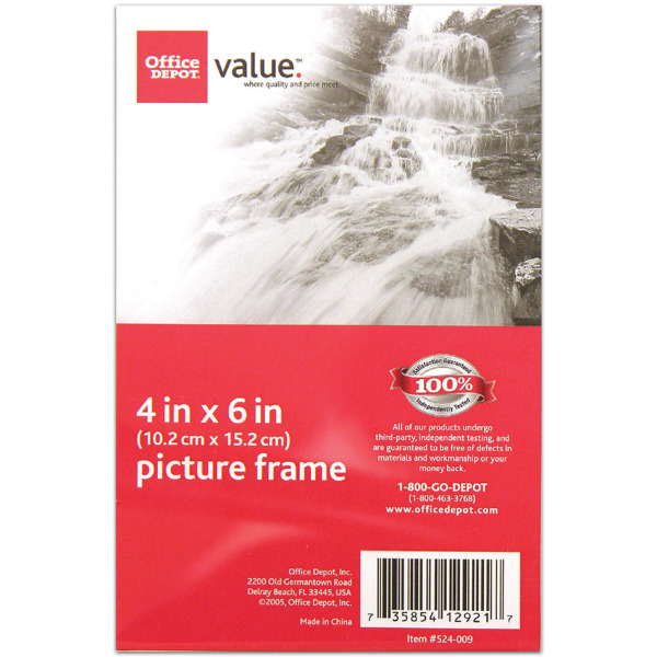 Office Depot Brand LFrame 4 x 6