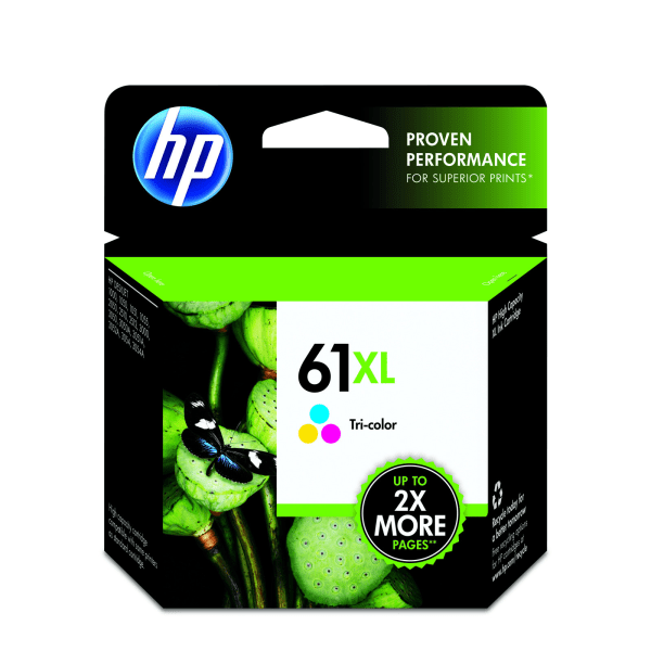 61XL Tri-Color High-Yield Ink Cartridge - HP CH564WN