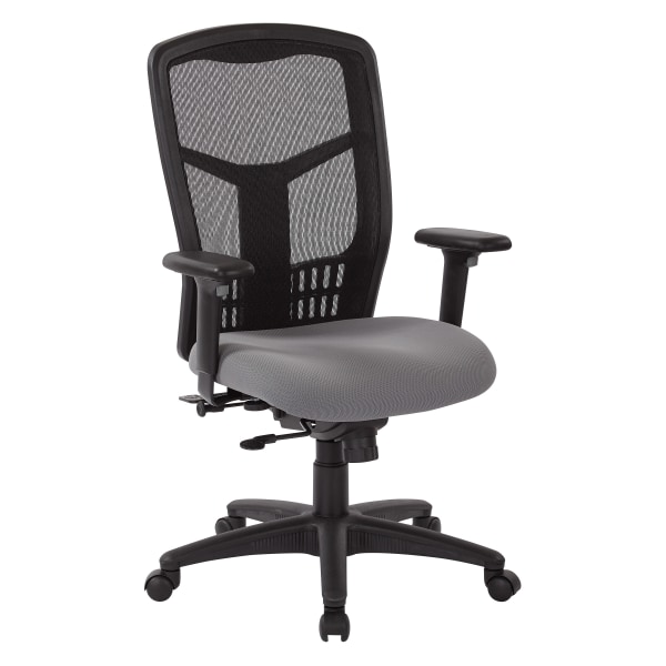 Office Star ProGrid Mesh High-Back Managers Chair, Steel - 90662-5811 - Furniture Stay comfortable and productive throughout the wor sku 90662-5811