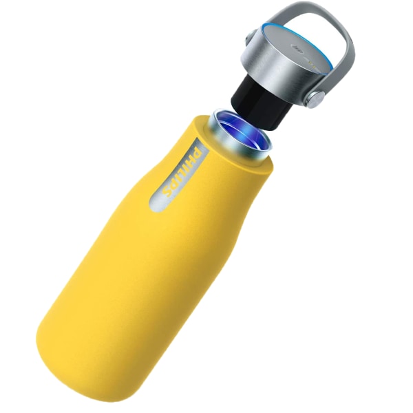 UPC 840181300090 product image for Philips UV Smart Bottle, 12 Oz, Yellow | upcitemdb.com