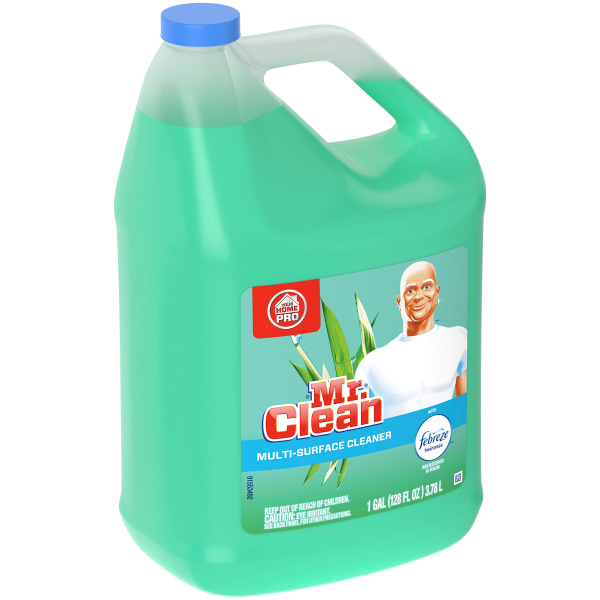Mr. Clean Multi-Surface Cleaner with Febreze Freshness  Meadows & Rain  128 fl oz