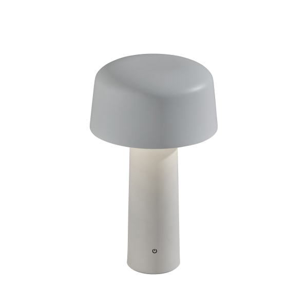 Adesso Lenny LED Cordless Indoor/Outdoor Table Lamp, 10""H, White -  4094-02