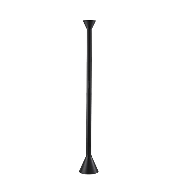 Adesso Greer LED Torchiere 70H Matte Black Floor Lamp (4219-01) | Quill