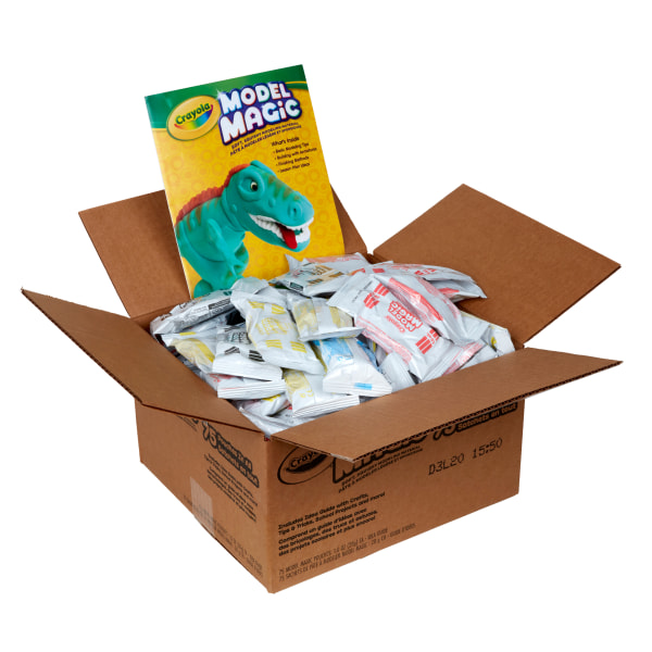 Model Magic Classpack 1 Oz. Pouch, Case Of 75 Pouches, Assorted Colors