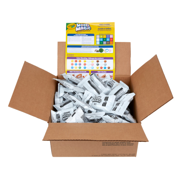 Model Magic Classpack 1 Oz. Pouch, Case Of 75 Pouches, White