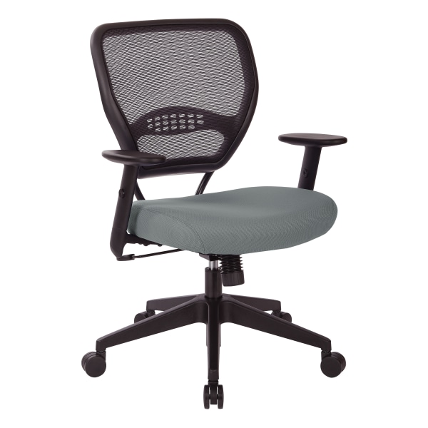 Office Star Professional Ergonomic Mid-Back AirGrid Managers Chair, Steel