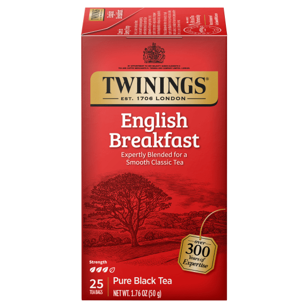 Twinings of London English Breakfast Tea, 1.06 Oz, Carton Of 25 - 9181 - Food, Beverages and Tobacco English Breakfast is our most popular tea. To crea sku 9181