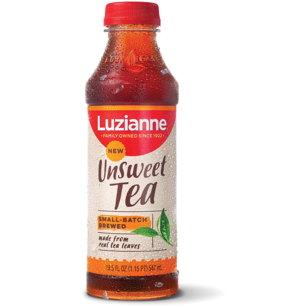 New England Tea & Coffee NCF36122 12-18 oz Luzianne Black Tea, Unsweet - Pack of 12