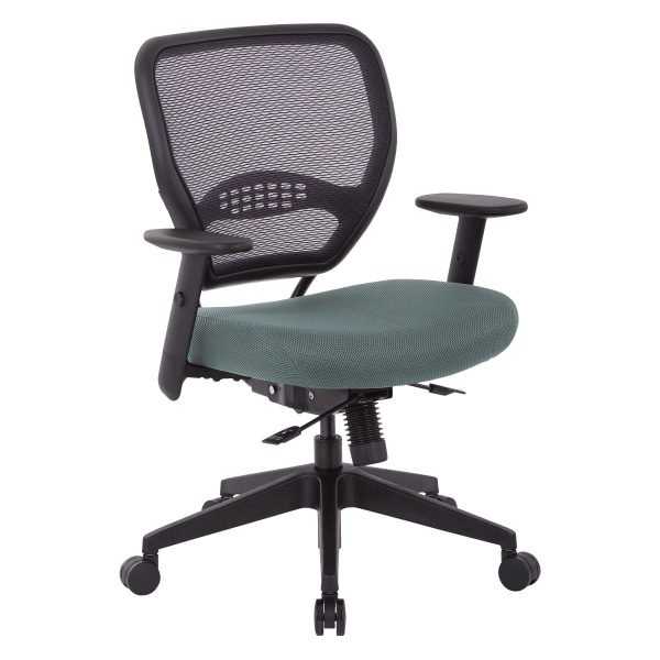 Office Star Space Seating 55 Series Air Grid Mesh Office Chair, Black/Gray - 5500SL-2M - Furniture Take a load off in this ergonomic task chair. The  sku 5500SL-2M