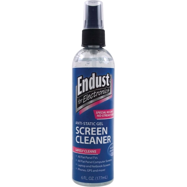 Endust 6oz Anti-Static Streak Free Gel Screen Cleaner - Display Screen - Streak-free, Alcohol-free, Ammonia-free, Anti-static