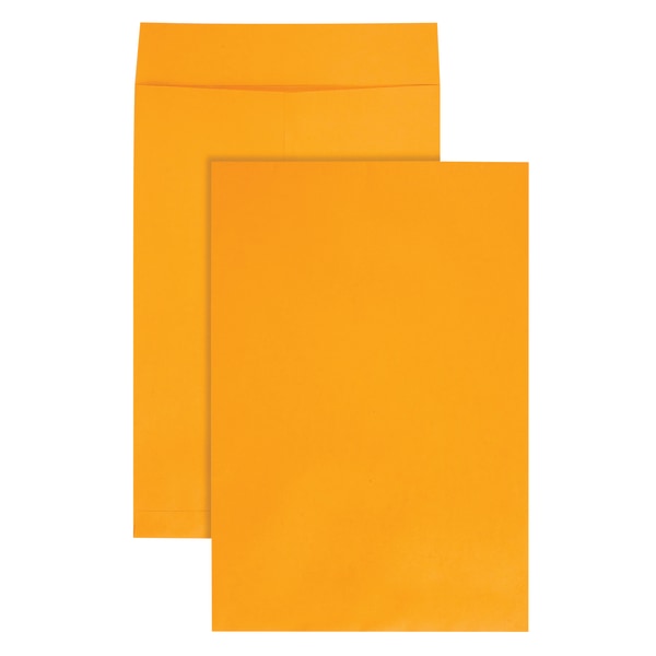 Photos - Envelope / Postcard Quality Park® Jumbo 12 1/2" x 18 1/2" Manila Catalog Envelopes, Flap Closu