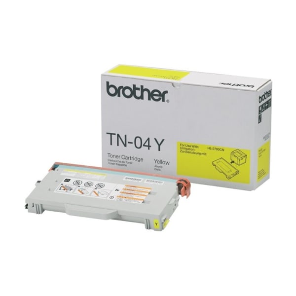 Brother® TN-04 Yellow Toner Cartridge, TN-04Y