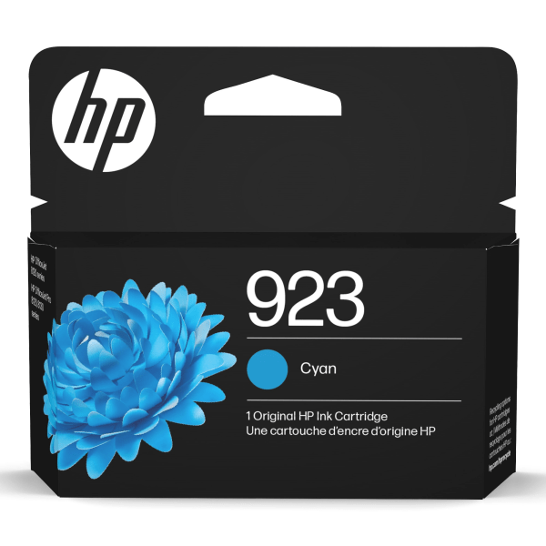 923 Cyan Original Ink Cartridge, 4K0T0LN