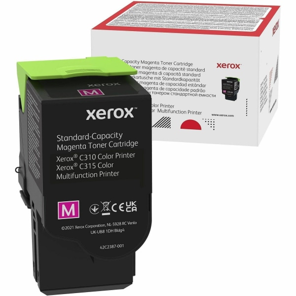 Genuine Xerox Magenta Standard Capacity Toner Cartridge Xerox C310 Color Printer (Use & Return)