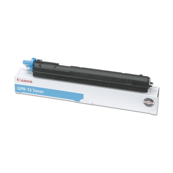 UPC 013803031768 product image for Canon® GPR-13 Cyan Toner Cartridge, 8641A003 | upcitemdb.com