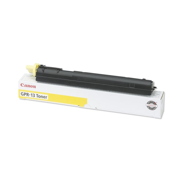 UPC 013803031782 product image for Canon® GPR-13 Yellow Toner Cartridge, 8643A003 | upcitemdb.com