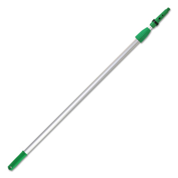 Unger Opti-Loc Telescoping Aluminum Extension Pole, 48, Green/Silver