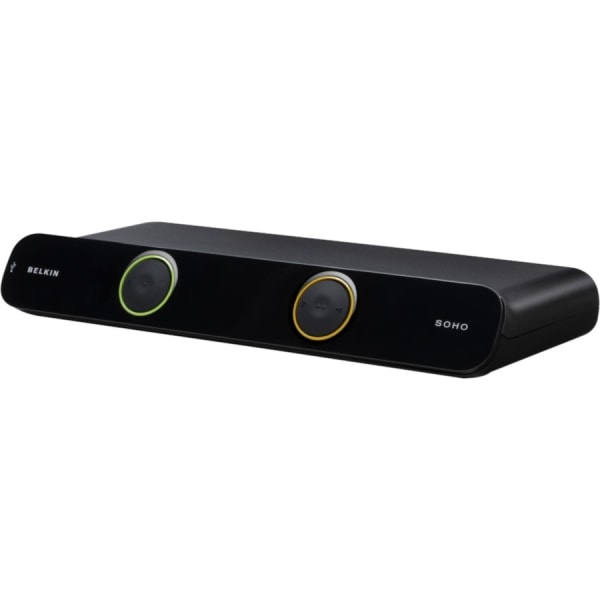 UPC 722868840856 product image for Belkin OmniView F1DH102D SOHO 2-port KVM Switch | upcitemdb.com