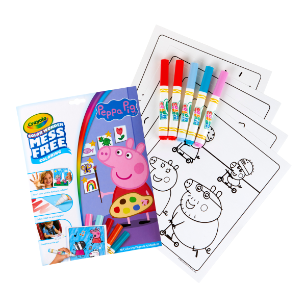 Crayola® Color Wonder Foldalope, Peppa Pig