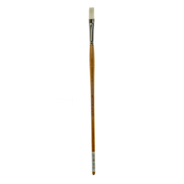 UPC 014173355669 product image for Grumbacher Bristlette Paint Brush, Size 6, Flat Bristle, Synthetic, Brown | upcitemdb.com
