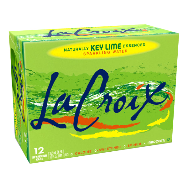 LaCroix KeyLime Sparkling Water - 12pk/12 fl oz Cans  12 / Pack (Quantity)