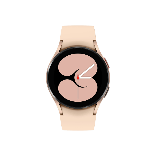 Samsung Galaxy Watch4, 40mm, Pink Gold, Bluetooth - Heart Rate, Calories Burned - 16 GB - 1.50 GB Standard Memory - 1.2" - Android Wear - Bluetooth -