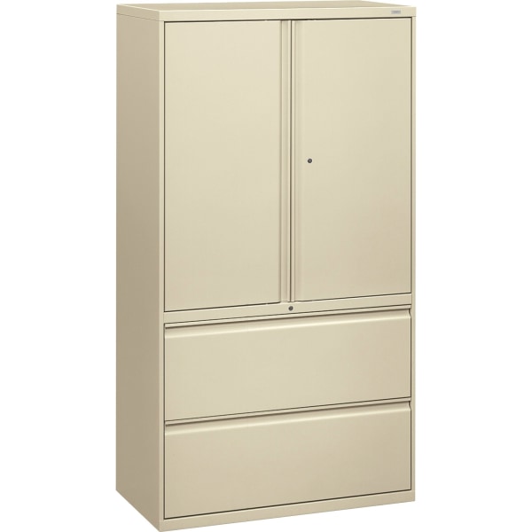 UPC 020459086257 product image for HON® 800 Series Storage Cabinet With Lateral File, 36