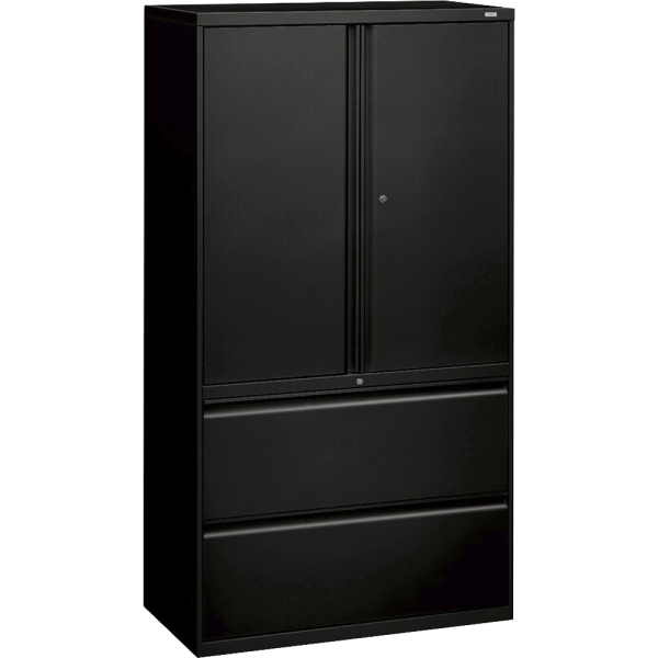 UPC 020459086264 product image for HON® 800 Series Storage Cabinet With Lateral File, 36