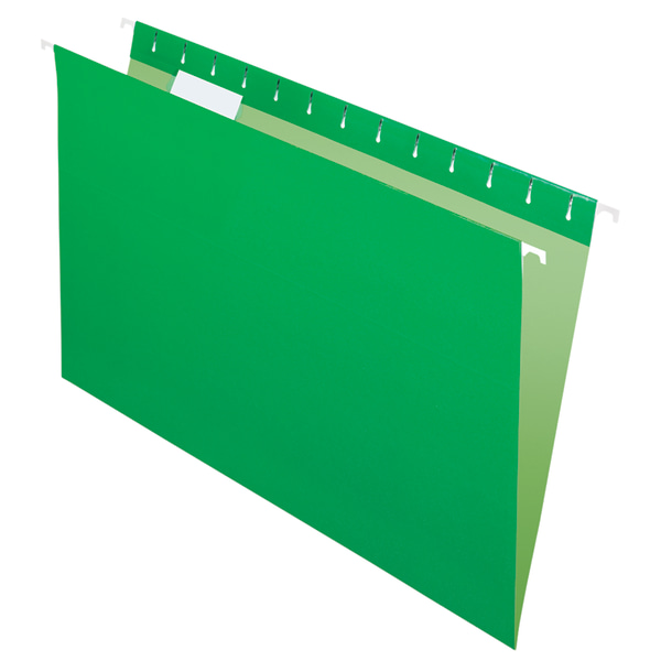 Office Depot® Brand 2Tone Hanging File Folders, 1/5 Cut, 8 1/2" x 14