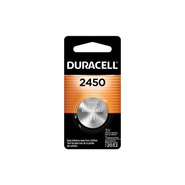 Duracell 2450 Lithium Coin Batteries (36/Carton) - DL2450BPK