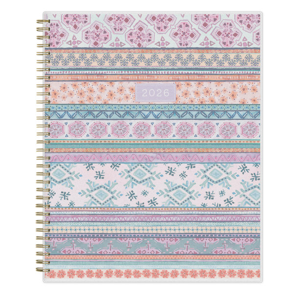 2026 Blue Sky Weekly/Monthly Planner, 8-1/2" x 11", Lyla, January To December, 152658