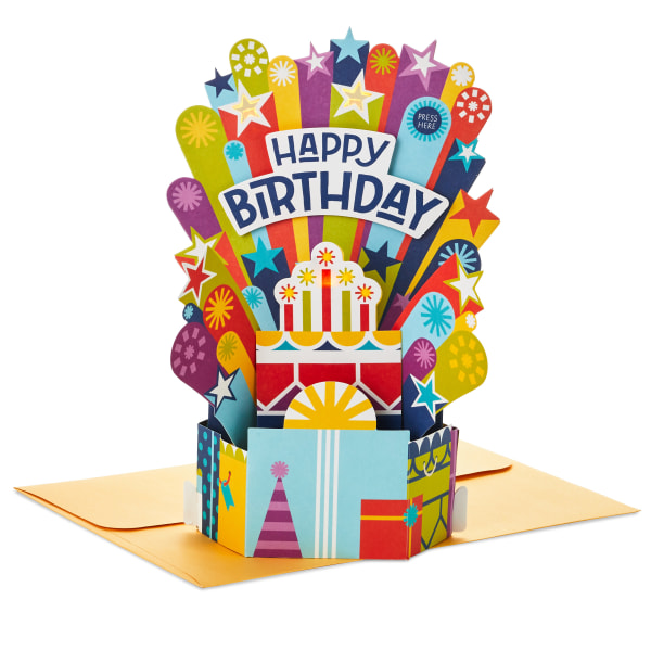 Hallmark Paper Wonder Card, 9-1/2" x 6-9/16", Celebrate Big