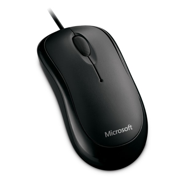 Microsoft� Basic Optical Mouse, Black