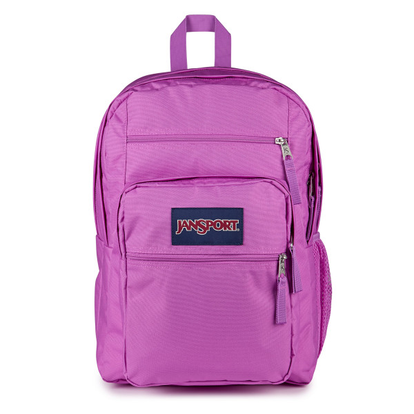 Jansport Big Student Backpack With 15" Laptop Pocket, 90% Recycled, Digital Fuchsia
