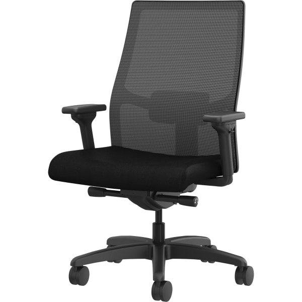 HON� Ignition 2.0 Mid-Back Big & Tall Task Chair, Black